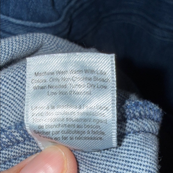 Coldwater Creek Dark Blue Stretchy Jean Jacket - Picture 8 of 8